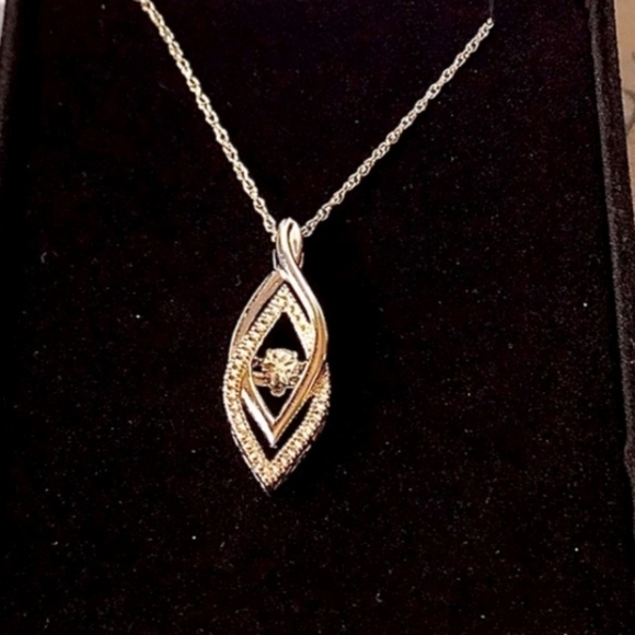 Kay Unstoppable Love Diamond Accents Pendant Necklace in Sterling Silver - Picture 2 of 12